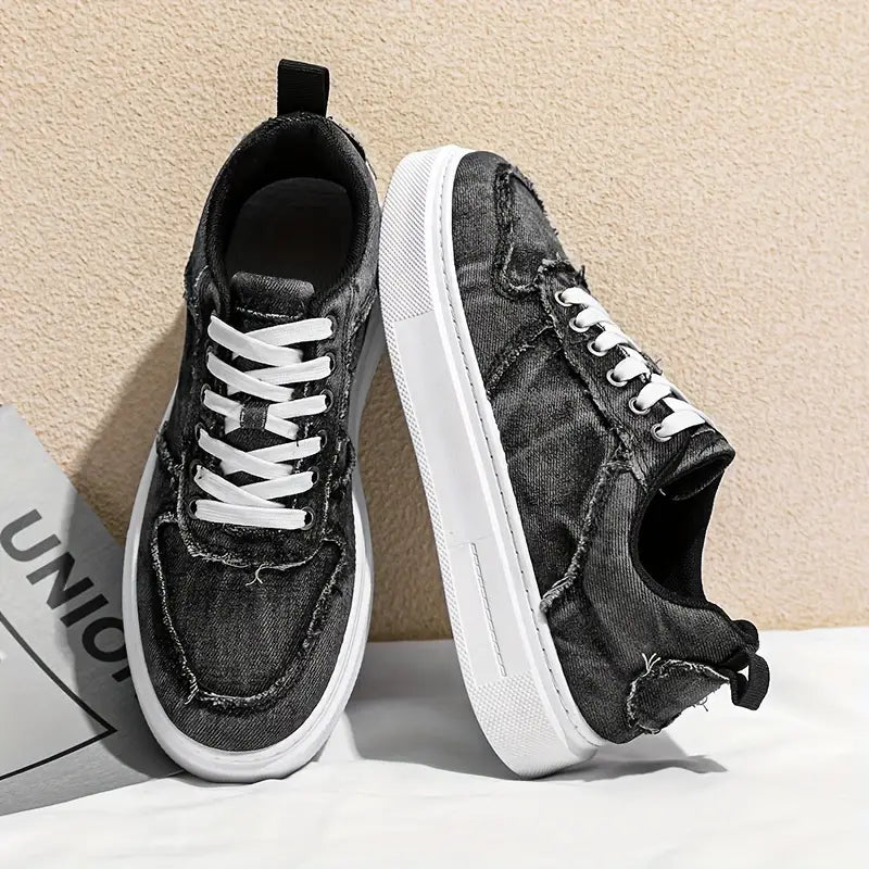 NoirNova I Hype Denim Sneakers