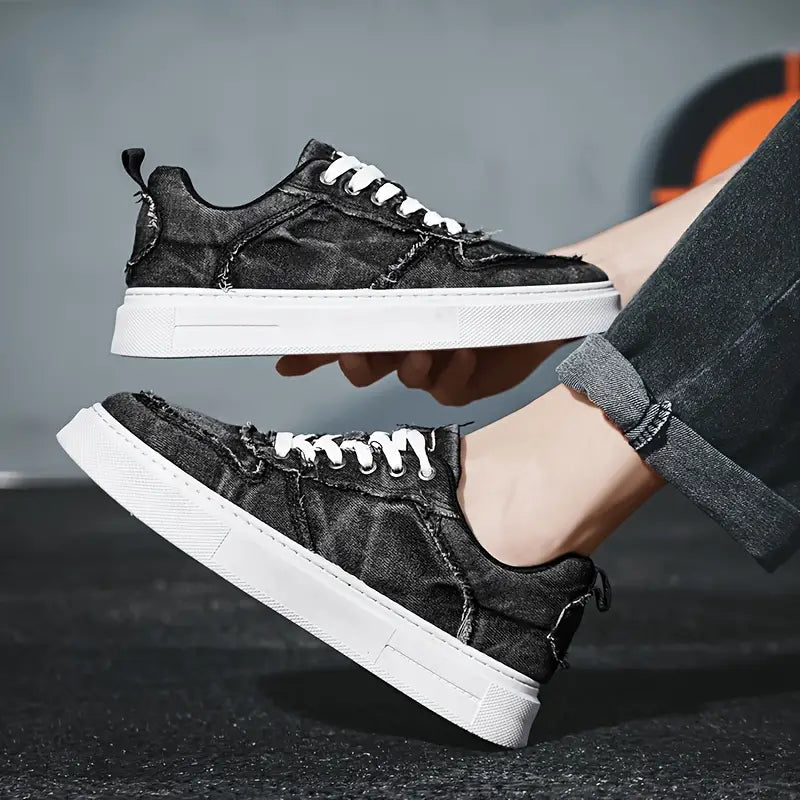 NoirNova I Hype Denim Sneakers