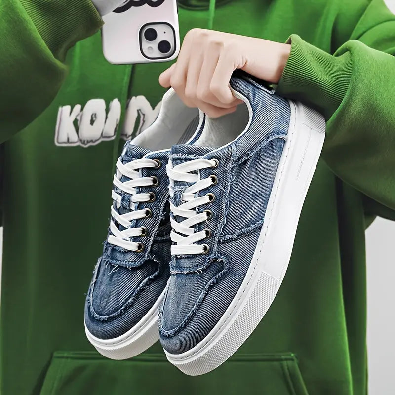 NoirNova I Hype Denim Sneakers